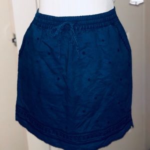 Beautiful JCrew blue skirt